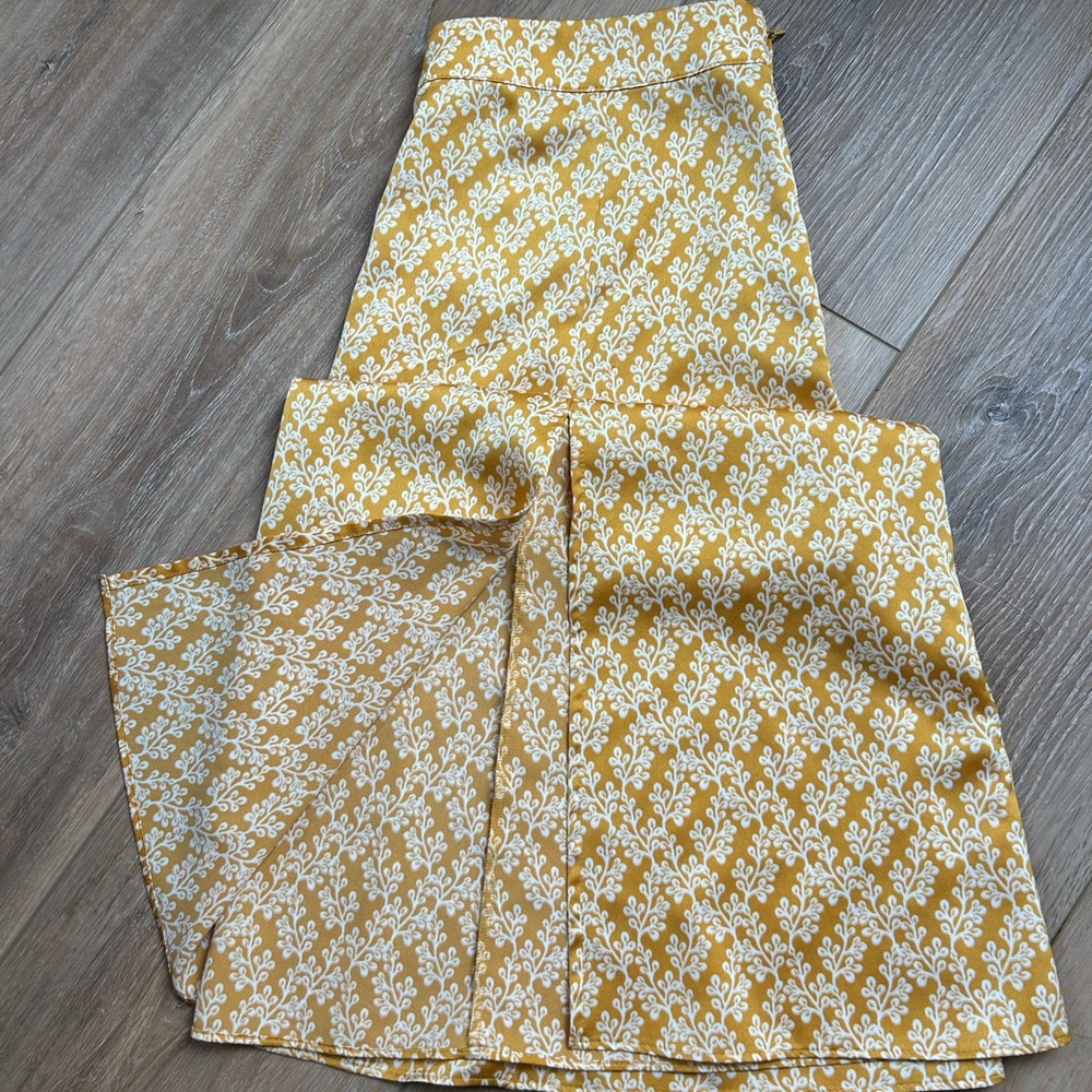 Loft perfect midi/maxi satin skirt